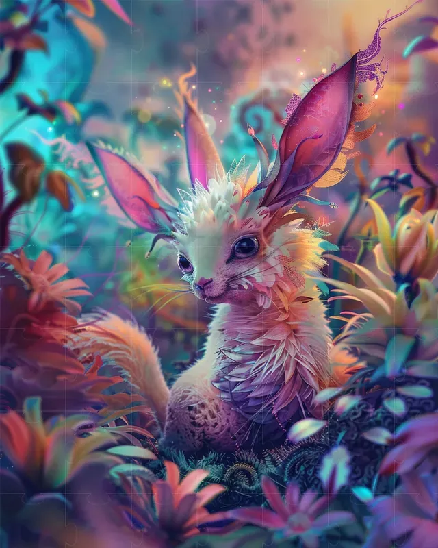 Ornate Pastelneon Fantasy Portraits