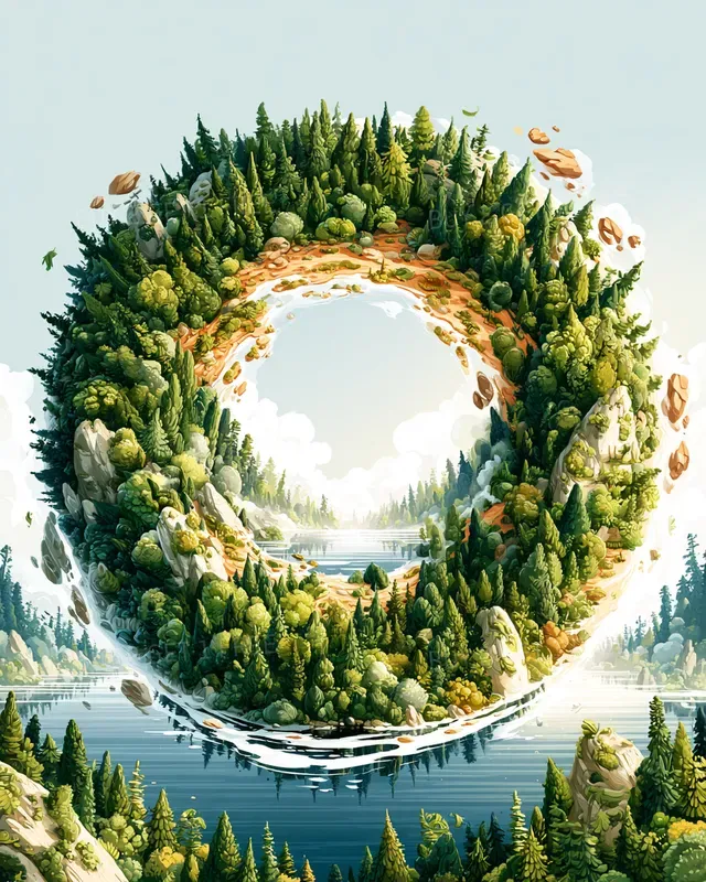 Surreal Aerial Landscapes