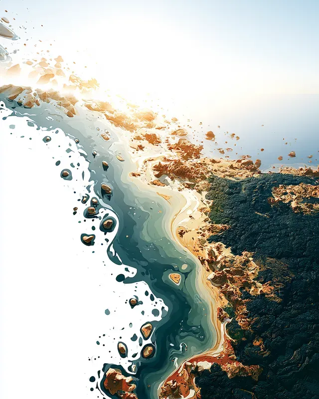 Surreal Aerial Landscapes