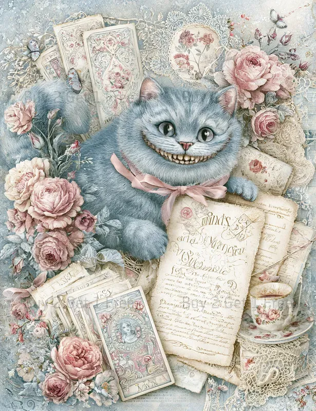 Alice In Tarot Wonderland Junk Journals