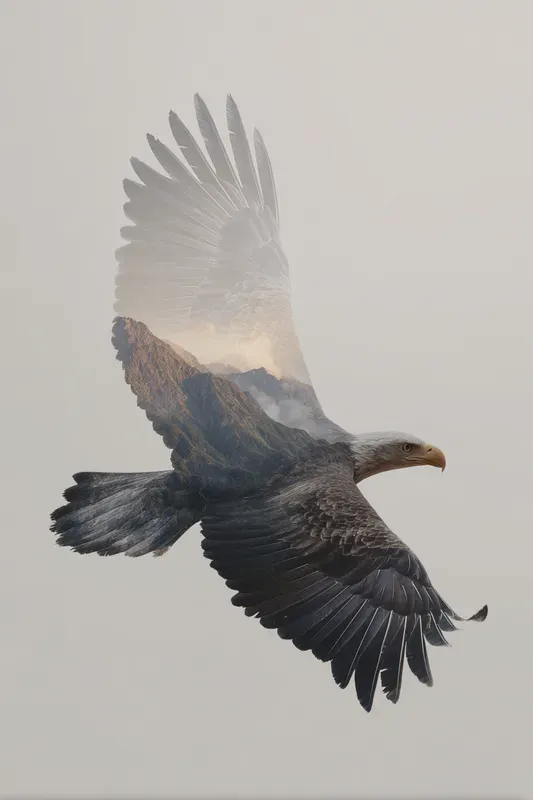Animal Double Exposure Art Generator