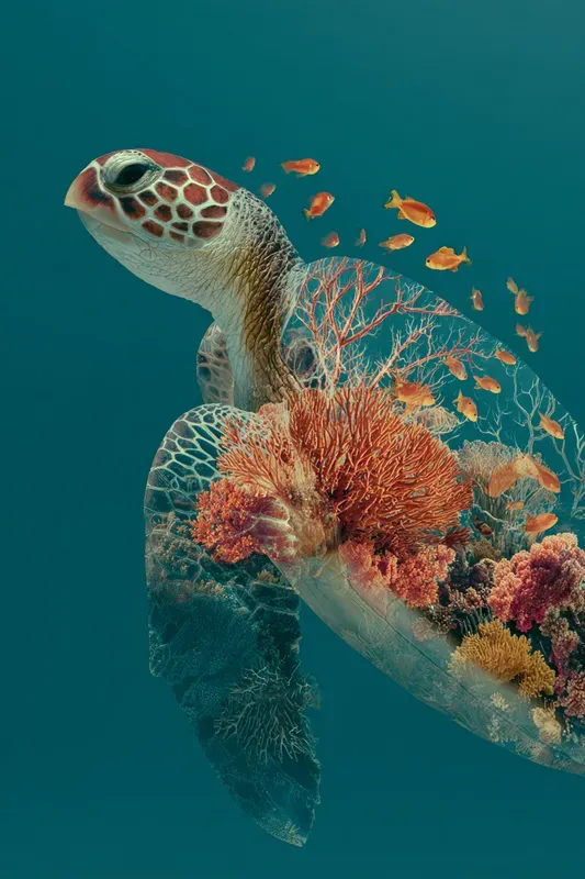 Animal Double Exposure Art Generator