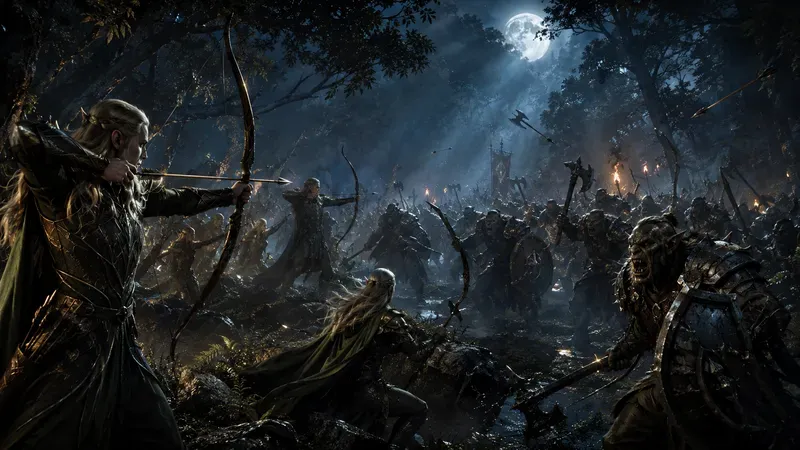 Epic Medieval Battle Scenes Dynamic
