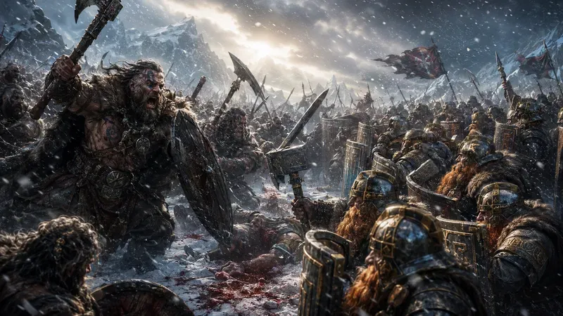 Epic Medieval Battle Scenes Dynamic