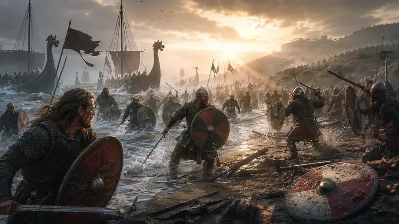 Epic Medieval Battle Scenes Dynamic