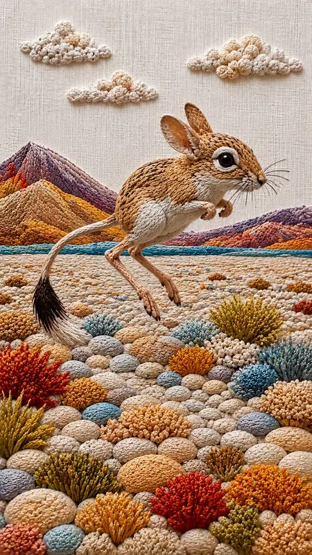 Tactile Handcrafted 3D Physical Wall Art