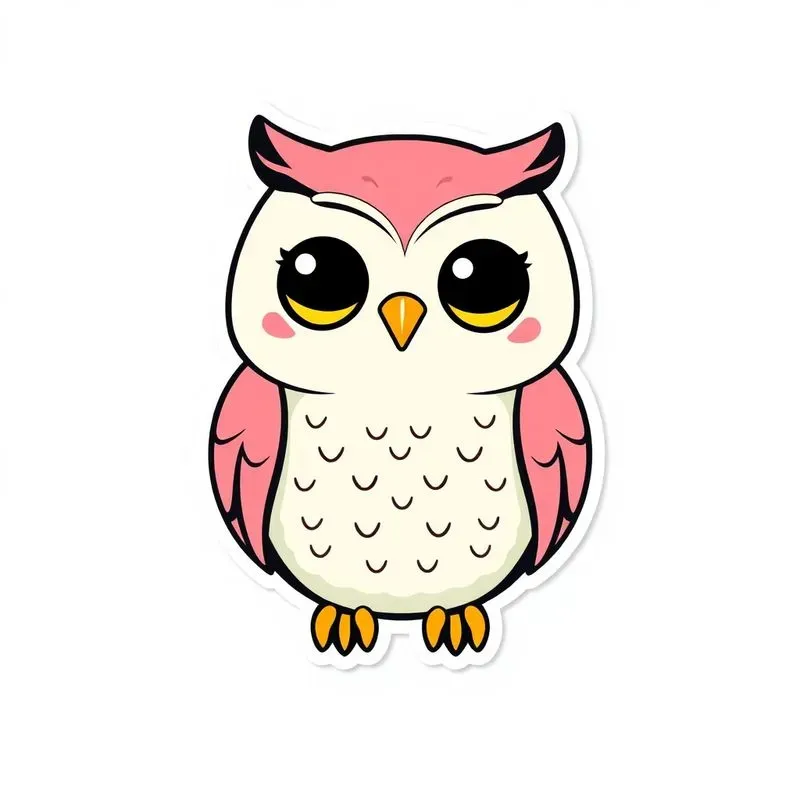 Cute 2D Vector Animal Sticker Makers