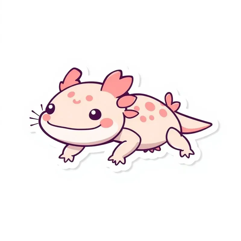 Cute 2D Vector Animal Sticker Makers
