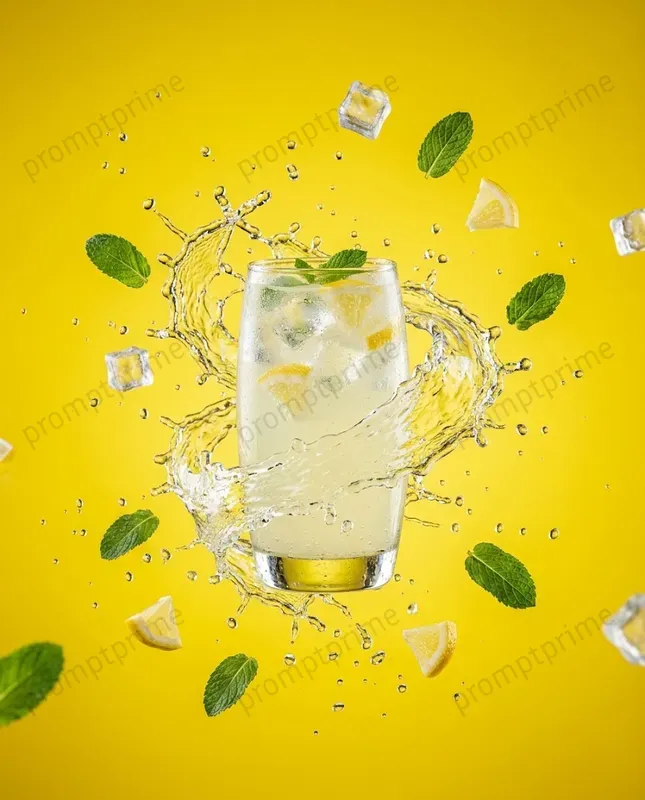 Highspeed Beverage Splash Photography