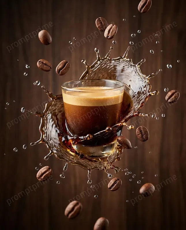 Highspeed Beverage Splash Photography