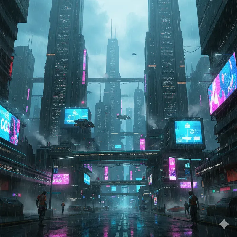 Cyberpunk And Technoir World Generator