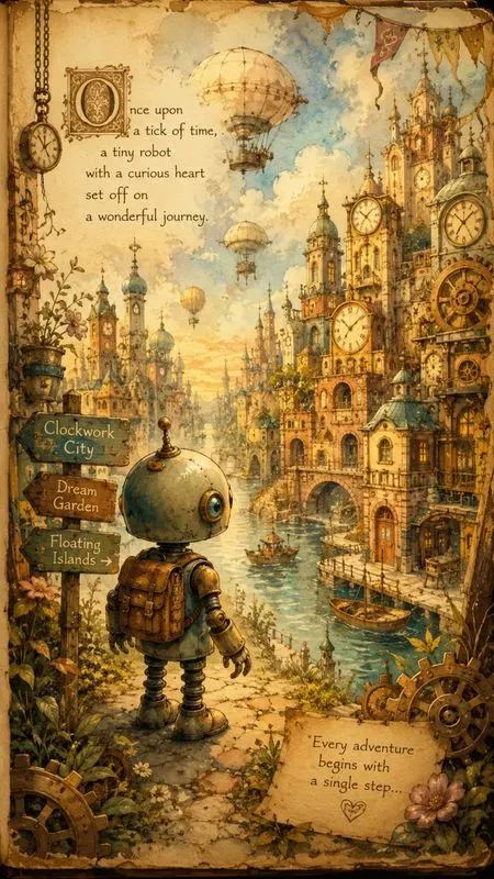 Vintage Little Mouse Storybook Journeys