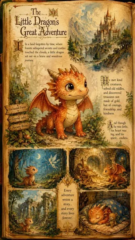 Vintage Little Mouse Storybook Journeys