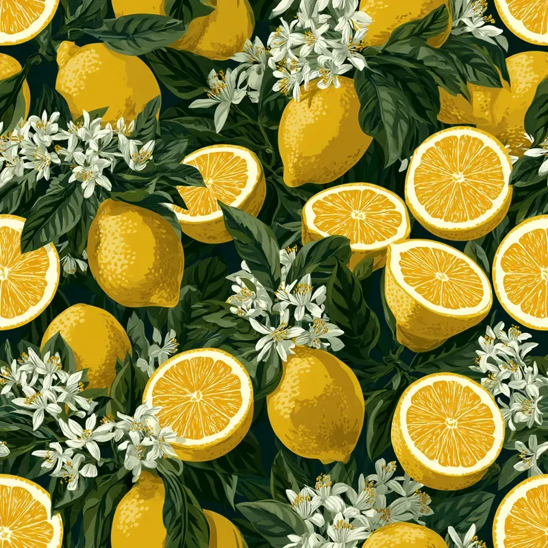 Botanical Pattern Art Posters Wrapping