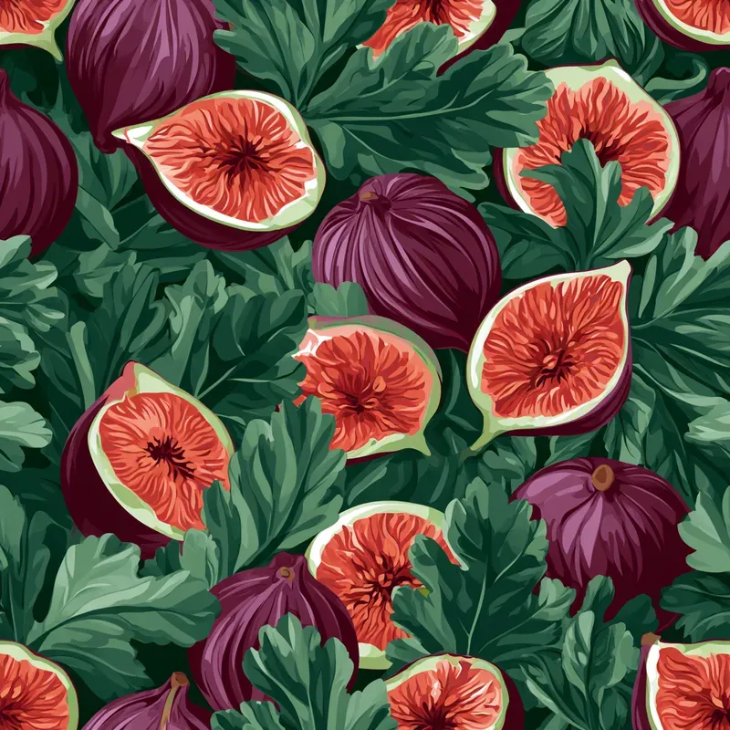 Botanical Pattern Art Posters Wrapping