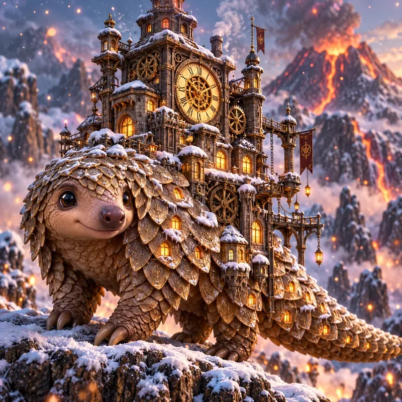 Fantasy Hybrid Creature Illustrations