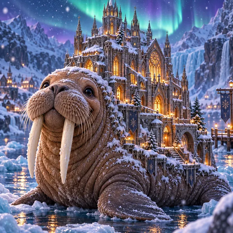 Fantasy Hybrid Creature Illustrations