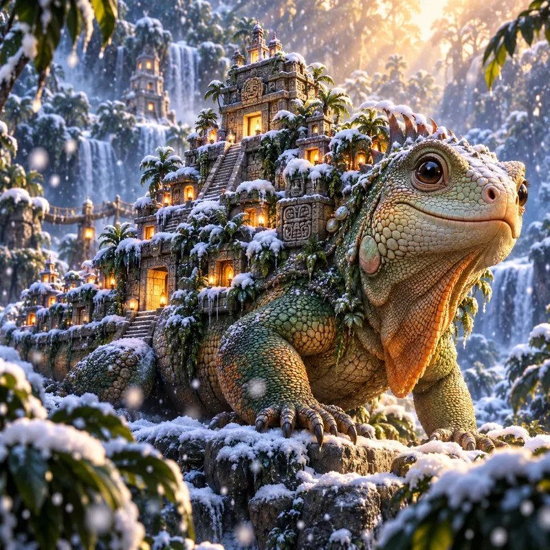 Fantasy Hybrid Creature Illustrations