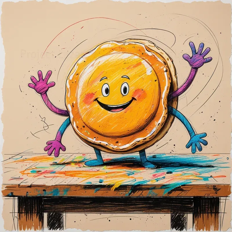 Crayon Doodle Sketches