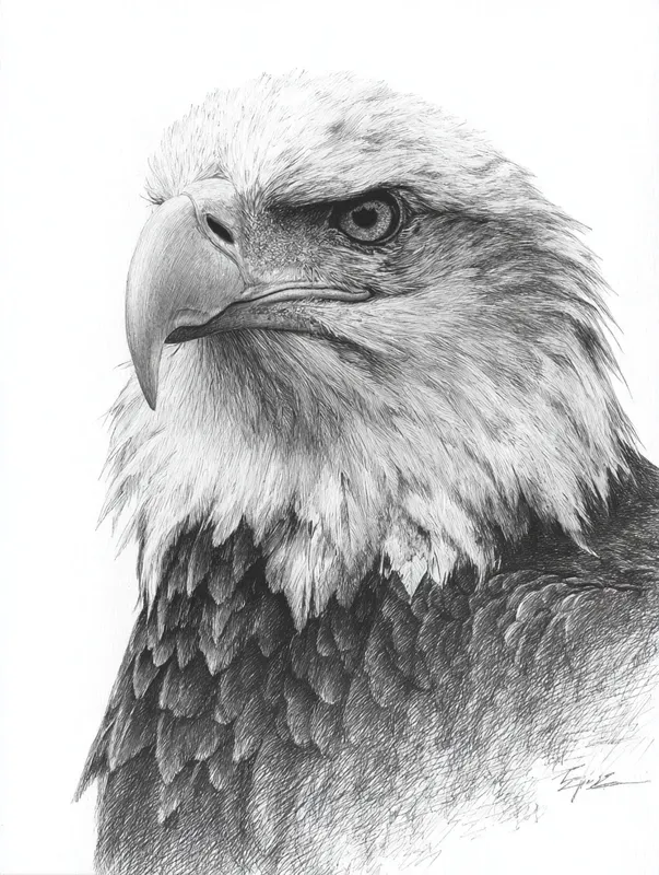 Wildlife Pencil Sketch Animal Art