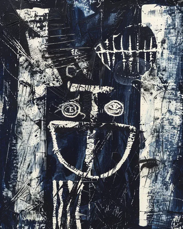 Primal Folk Expressionism Generator