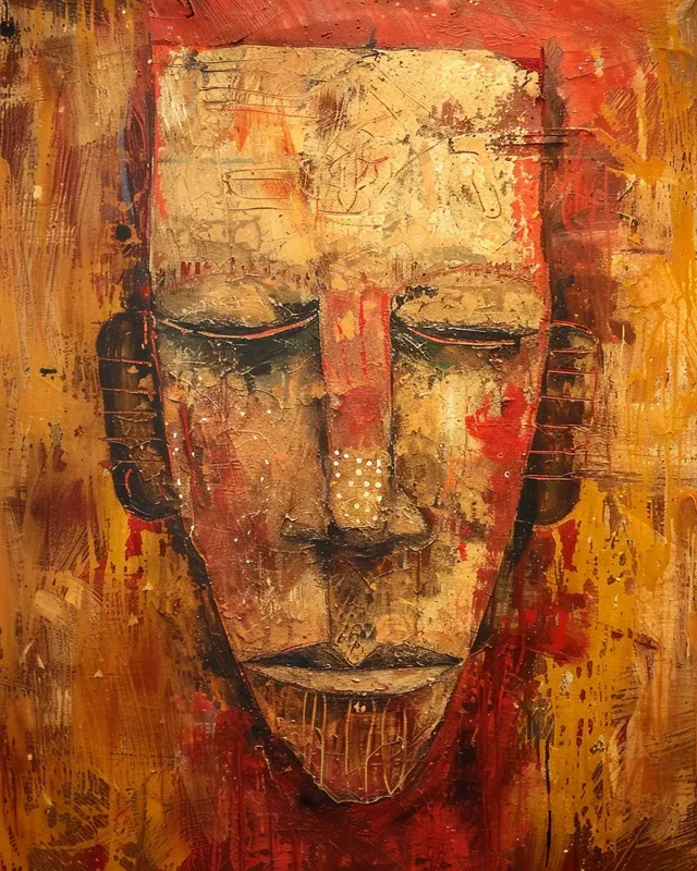 Primal Folk Expressionism Generator