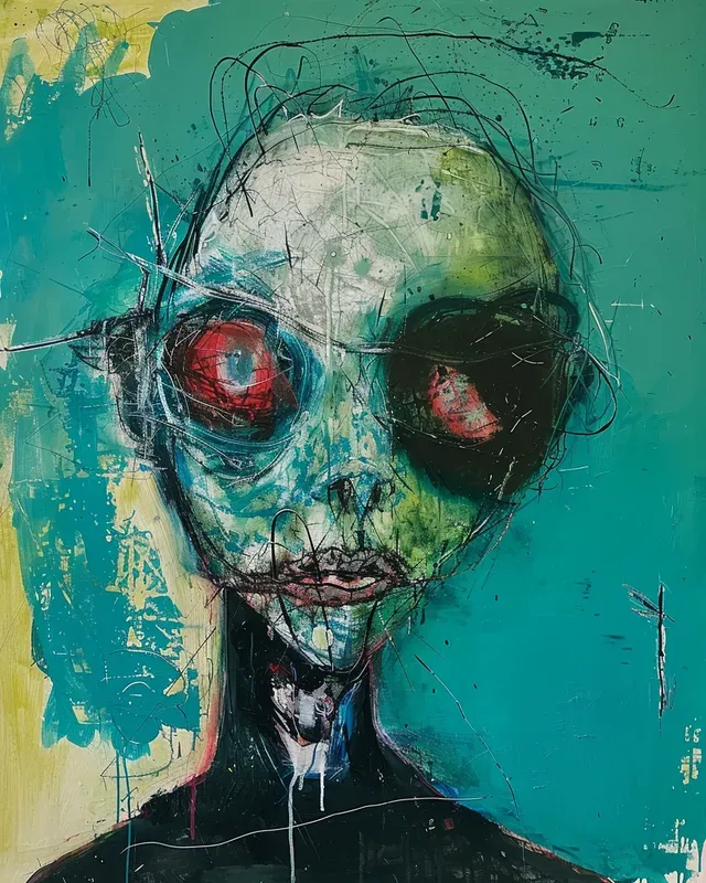 Primal Folk Expressionism Generator