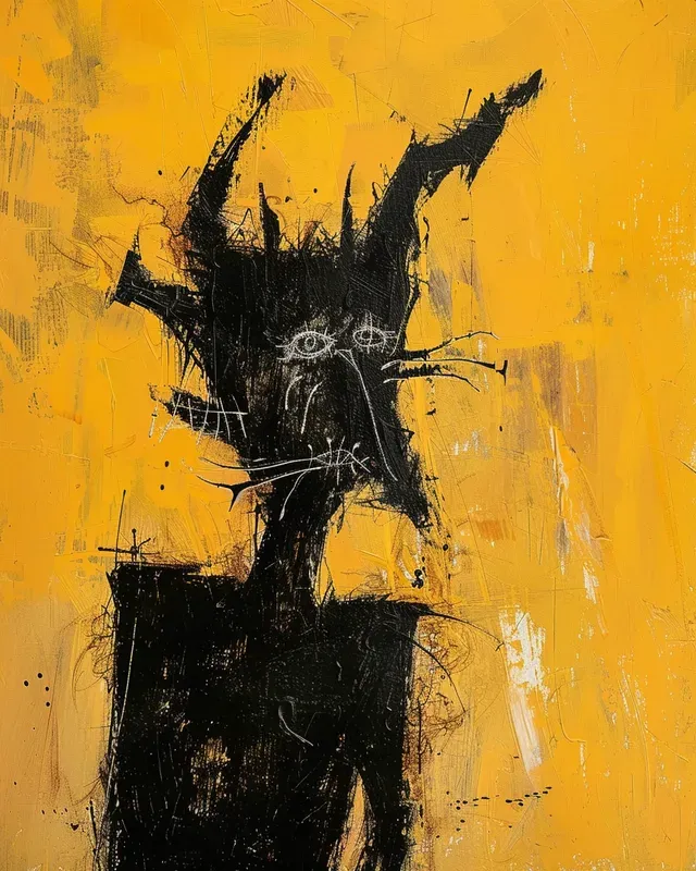 Primal Folk Expressionism Generator
