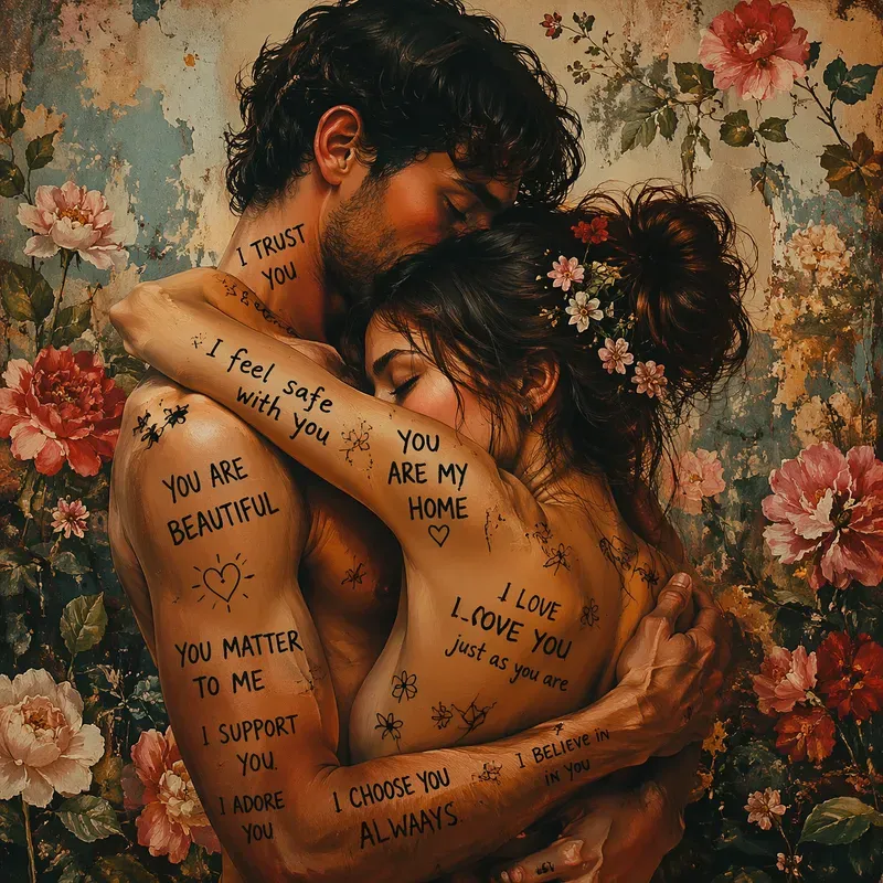 Emotional Body Typography Art