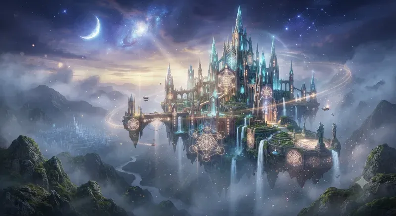 Mystic Dreamscape Concept Art Generator