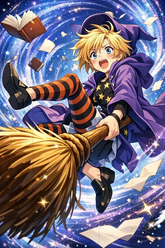 Low Angle Anime Illustrations