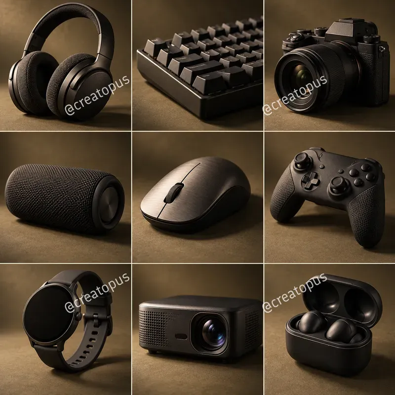Editorial Still Life Photo Grids