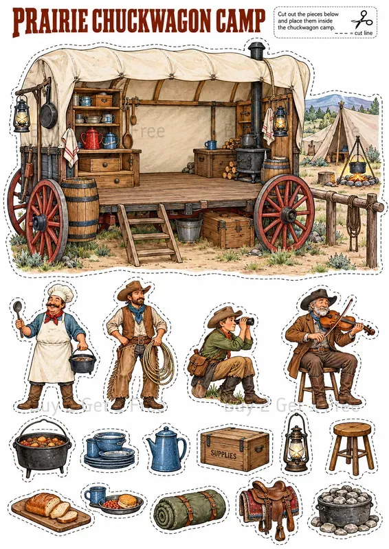 Doll House Printable Playsets Cute