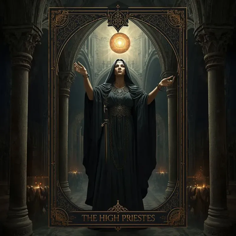 Dark Fantasy Tarot Card Art