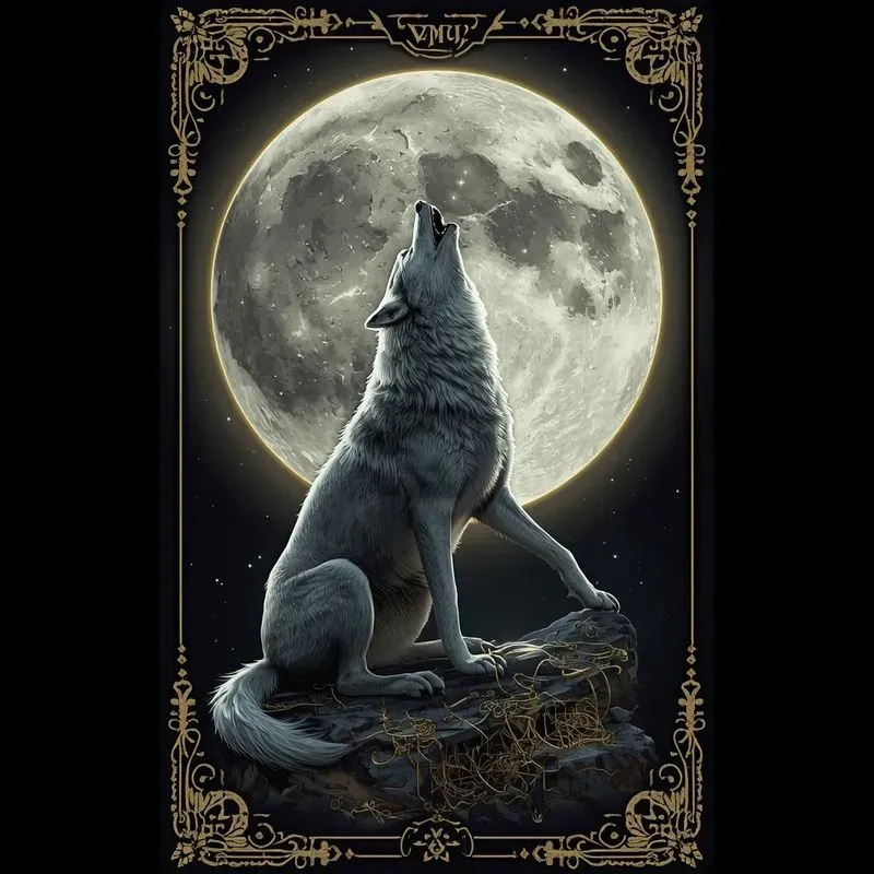 Dark Fantasy Tarot Card Art