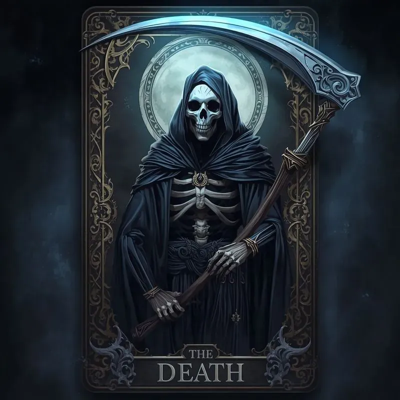 Dark Fantasy Tarot Card Art