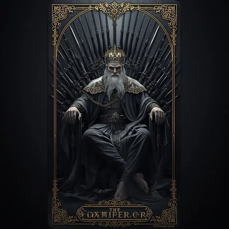 Dark Fantasy Tarot Card Art