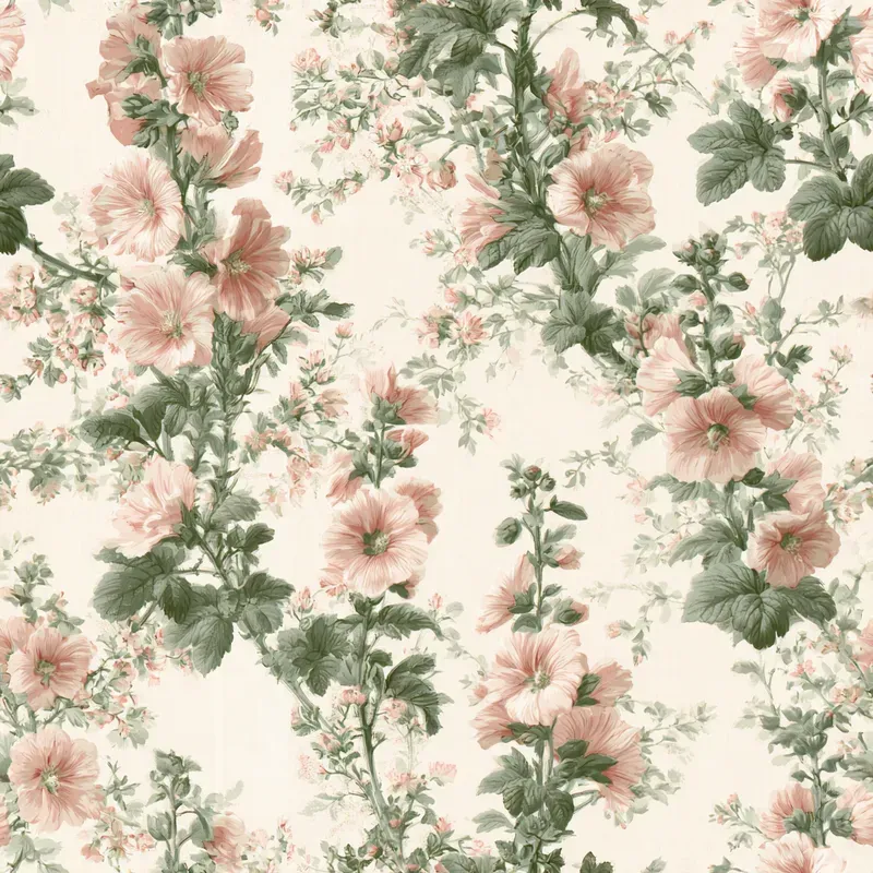 English Cottage Floral Backing Papers