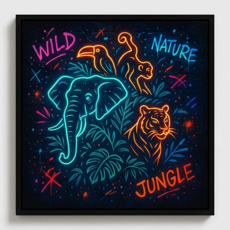 Electrified Street Art In Paintings