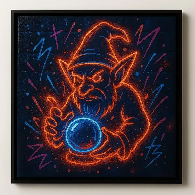 Electrified Street Art In Paintings
