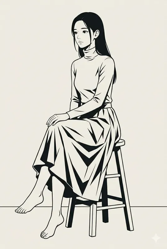 Contemporary Minimal Anime Linework