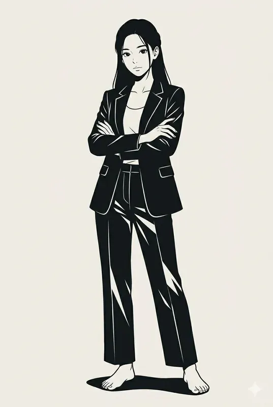 Contemporary Minimal Anime Linework
