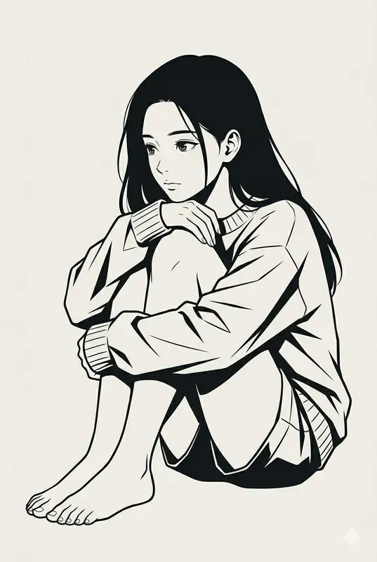Contemporary Minimal Anime Linework