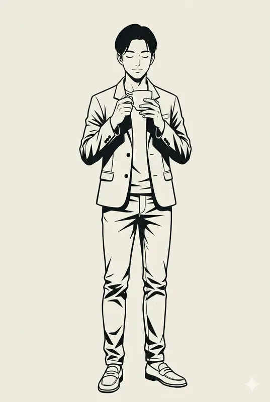 Contemporary Minimal Anime Linework