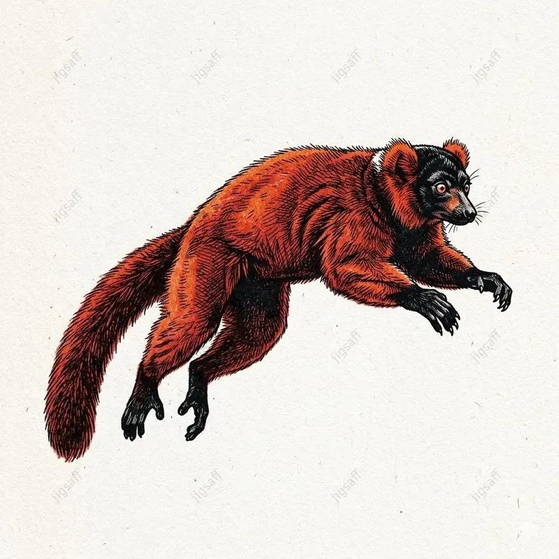 Exotic Animal Riso Print Illustrations