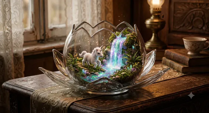 3D Magic Miniature Worlds In A Teacup