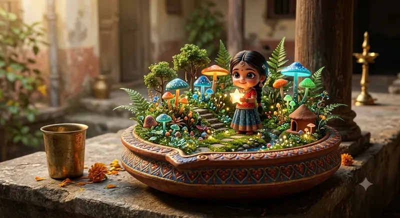 3D Magic Miniature Worlds In A Teacup