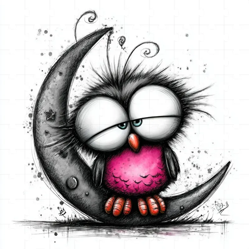 Magenta Gray Clipart Illustrations
