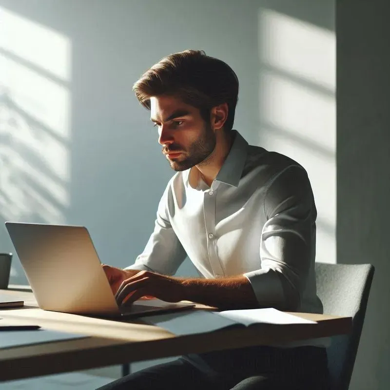 Morning Productivity Laptop Scenes