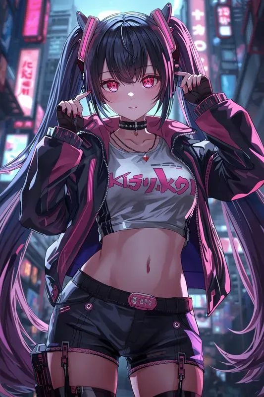 Cyberpunk Anime Character Generator Pro